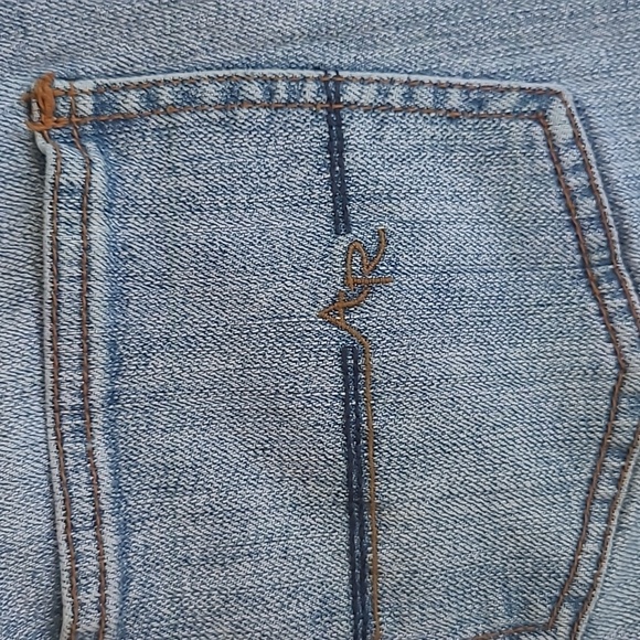 American Rag Jeans Women's sz 11 Short Mid Rise Flare  Denim Jeans - Picture 6 of 11